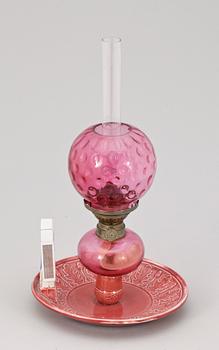 BORDSFOTOGENLAMPA, porslin, Gustavsberg, 1904.