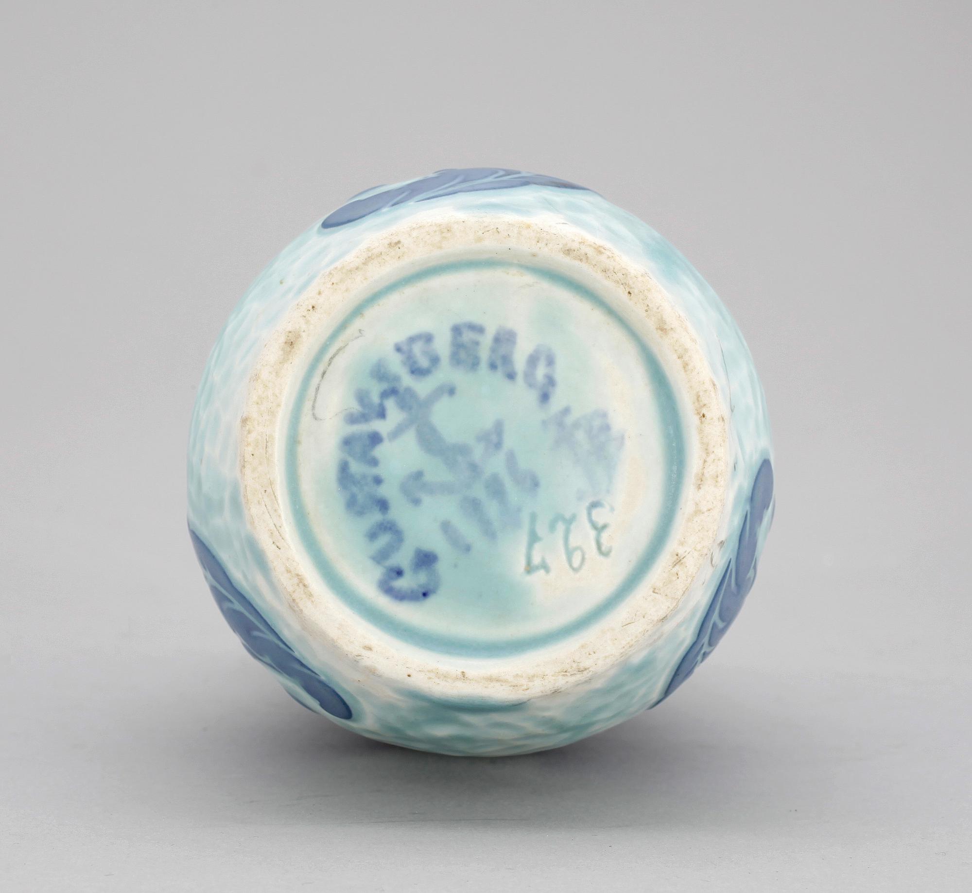 VAS, stengods, "Sgrafitto", jugend, Josef Ekberg, 1926.