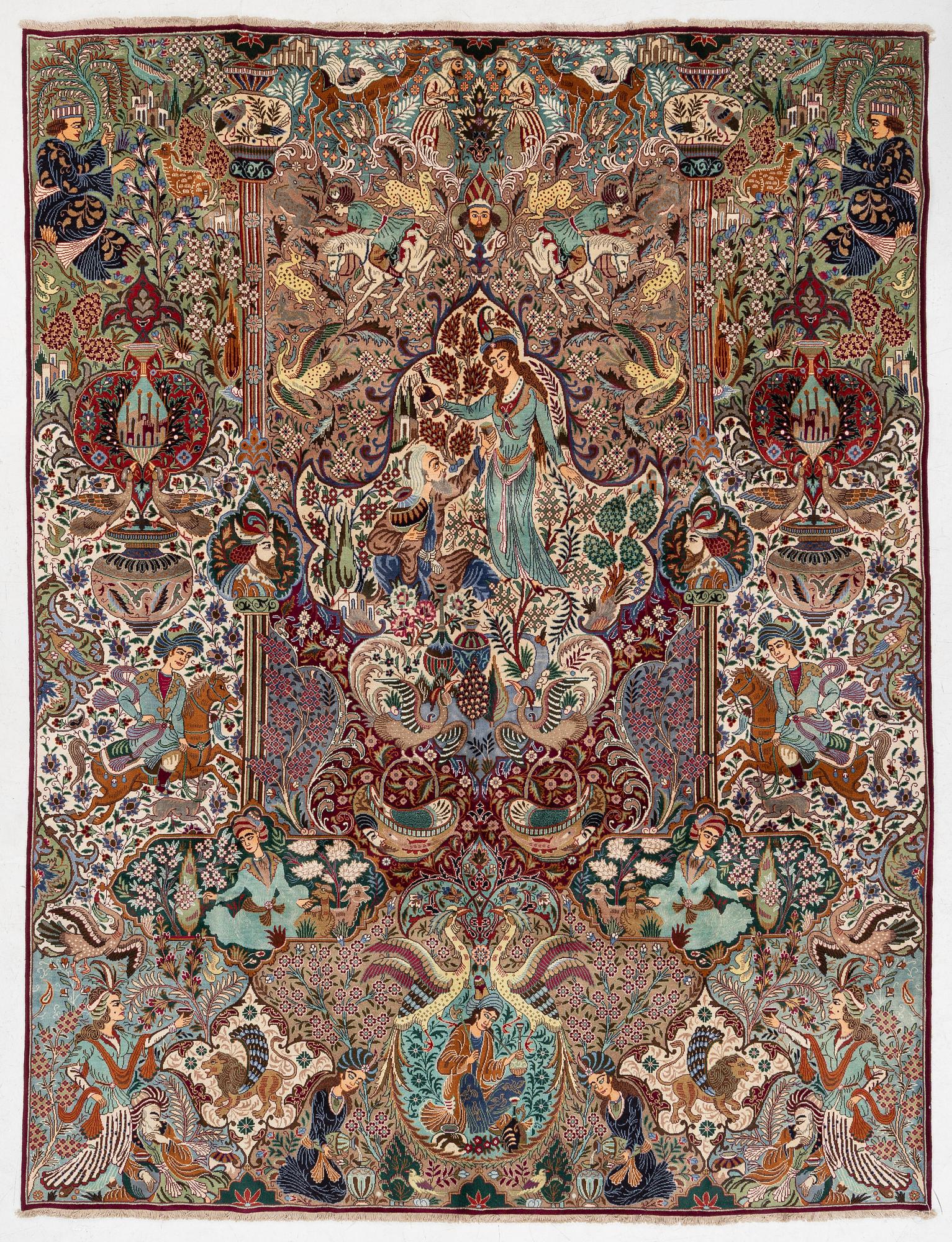 Matta, Kashmar, 390 x 300 cm.