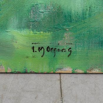 IVAR MORSING, oil on canvas, stamp signed.