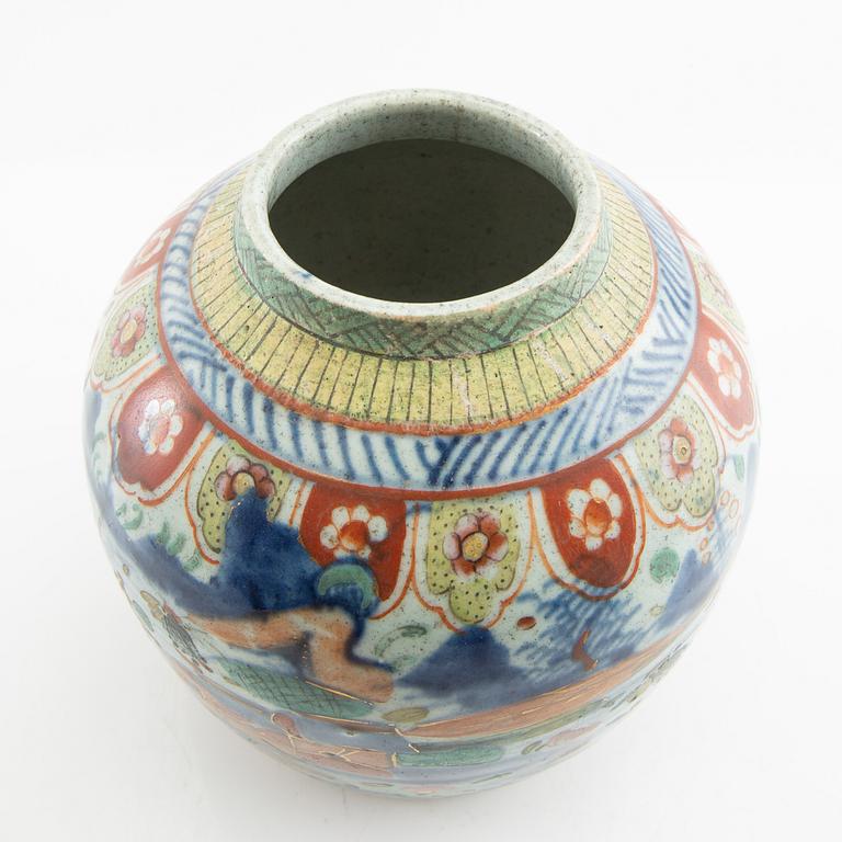 Bojan, porslin, sen Qing, Kina 1800-tal.