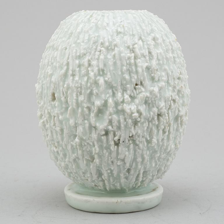 A second half of the 20th century stoneware vas by Gunnar Nylund, Rörstrand.