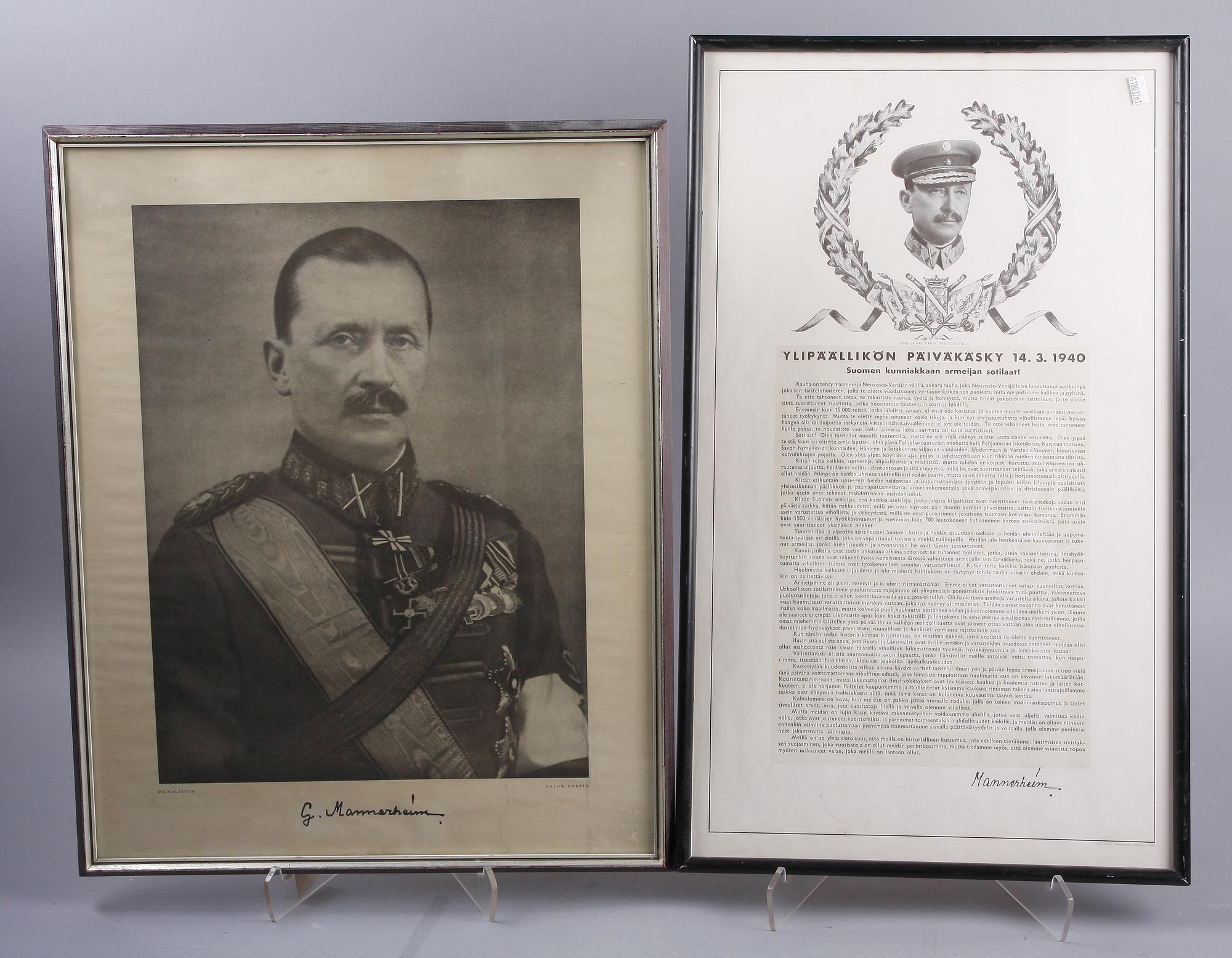 TRYCK, 6 st, Finland, 1940-tal.