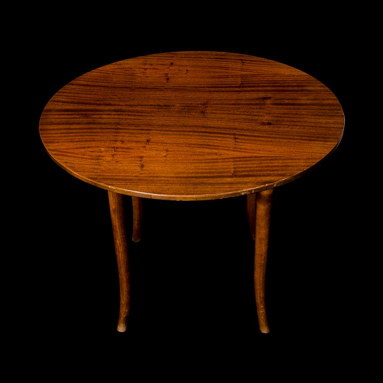 GUNNEL NYMAN, TABLE. Manufactured by Boman. 1940s.