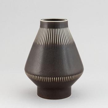 Carl-Harry Stålhane, a stoneware vas for Rörstrand, Sweden.