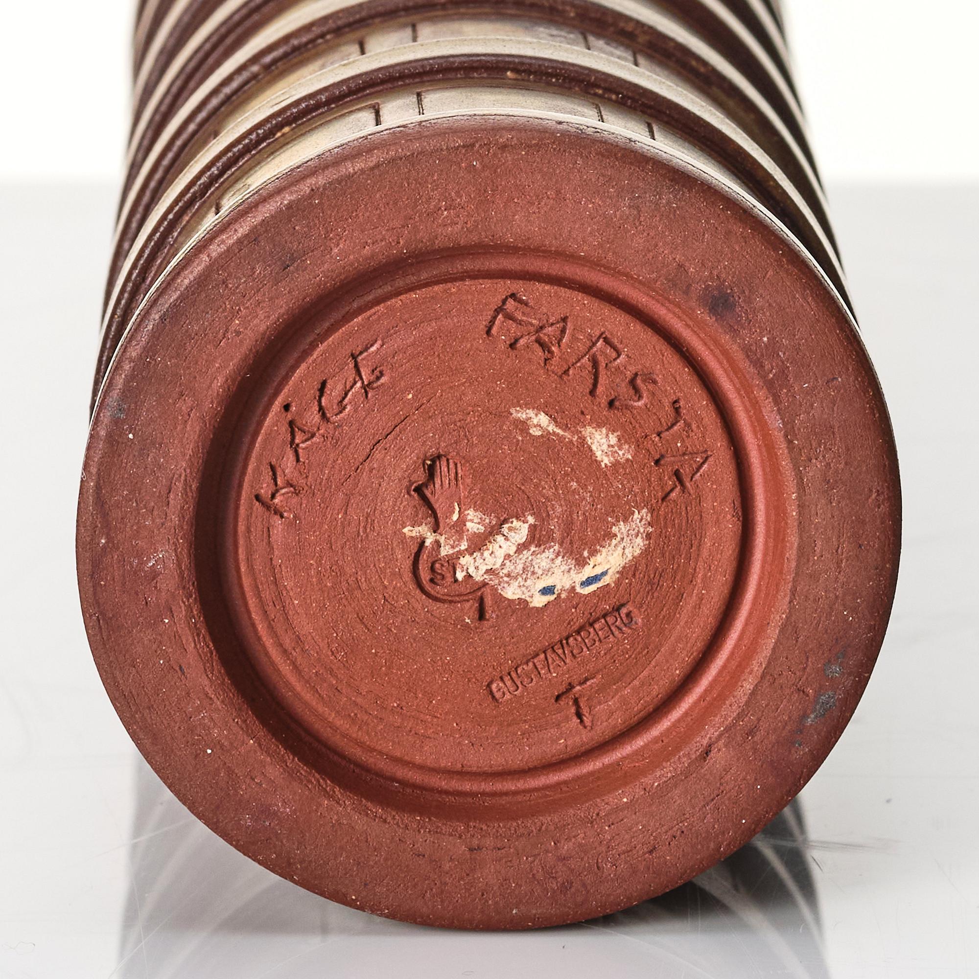 Wilhelm Kåge, vas, "Farsta", Gustavsbergs studio 1950.