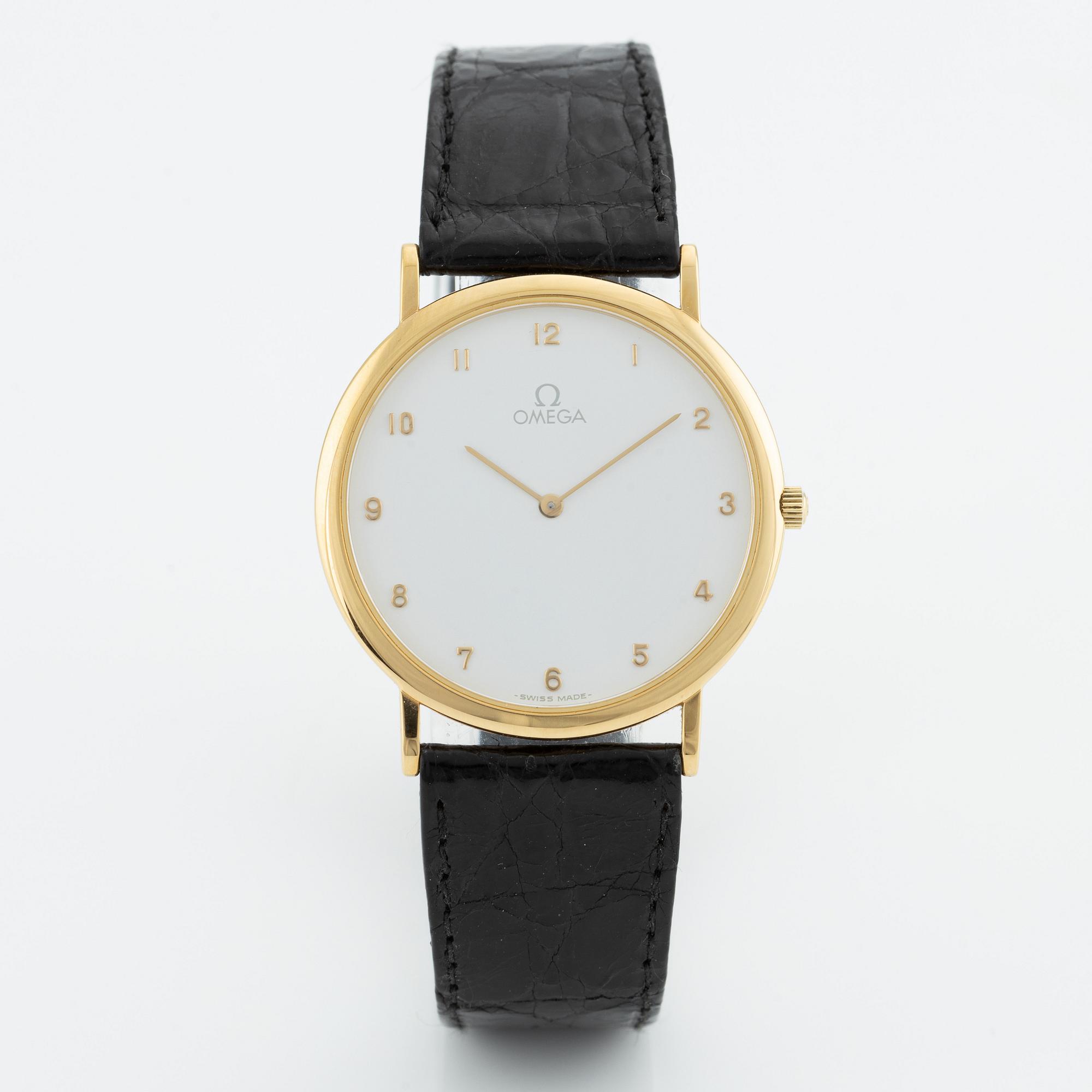 Omega, De Ville, Ile de France, armbandsur, 32,5 mm.