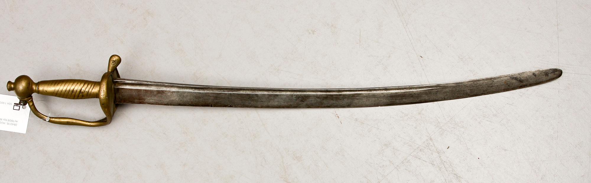 HUGGARE, Sverige m/1808 för flottan.