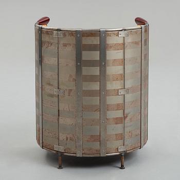 Mats Theselius, an easy chair, "Älgskinnsfåtöljen", Källemo, Sweden post 1991.