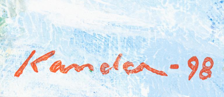 Leif Kander, olja på duk, signerad och daterad -98.