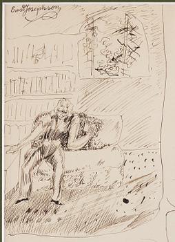 Ernst Josephson, Five figure studies.