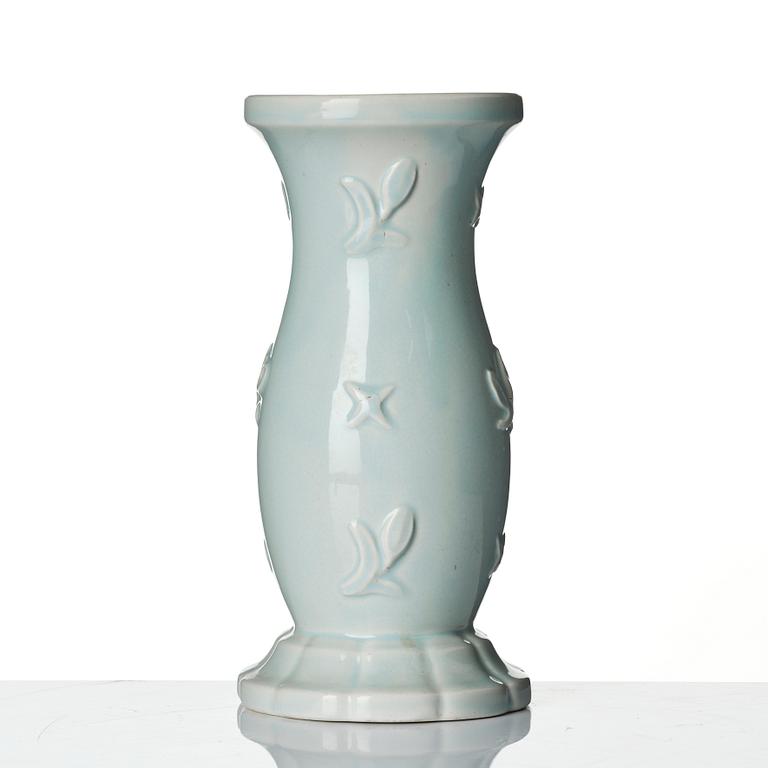 Wilhelm Kåge, a ceramic vase and a  lidded bowl, Gustavsberg 1927-28.