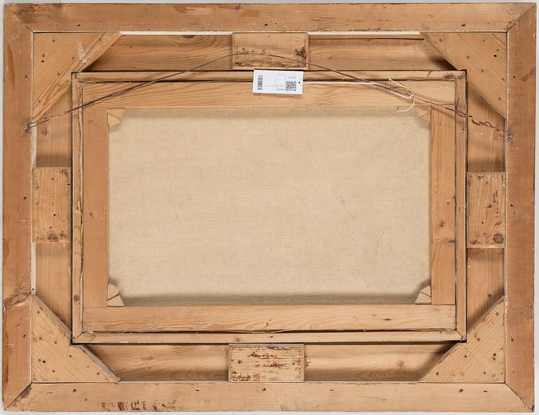 An oil painting by an unknown artist, signed "F. Meinerth".