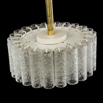 A ceiling lamp by Doria Lichtenwerken, Austria, mid 20th century.