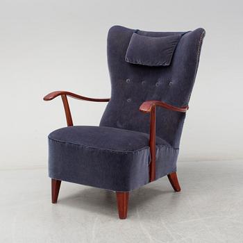 EASY CHAIR, probably 1940s / 50s.