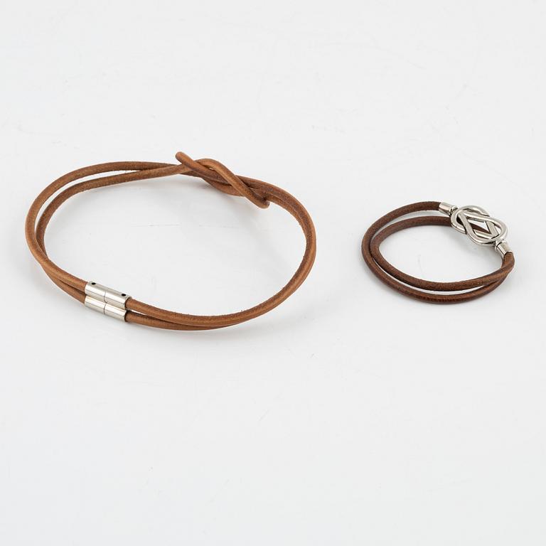 Hermès, halsband & armband.