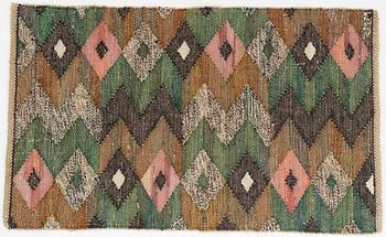 Märta Måås-Fjetterström, a 'Grå viggen' textile, ca 59 x 37 cm, signed MMF.