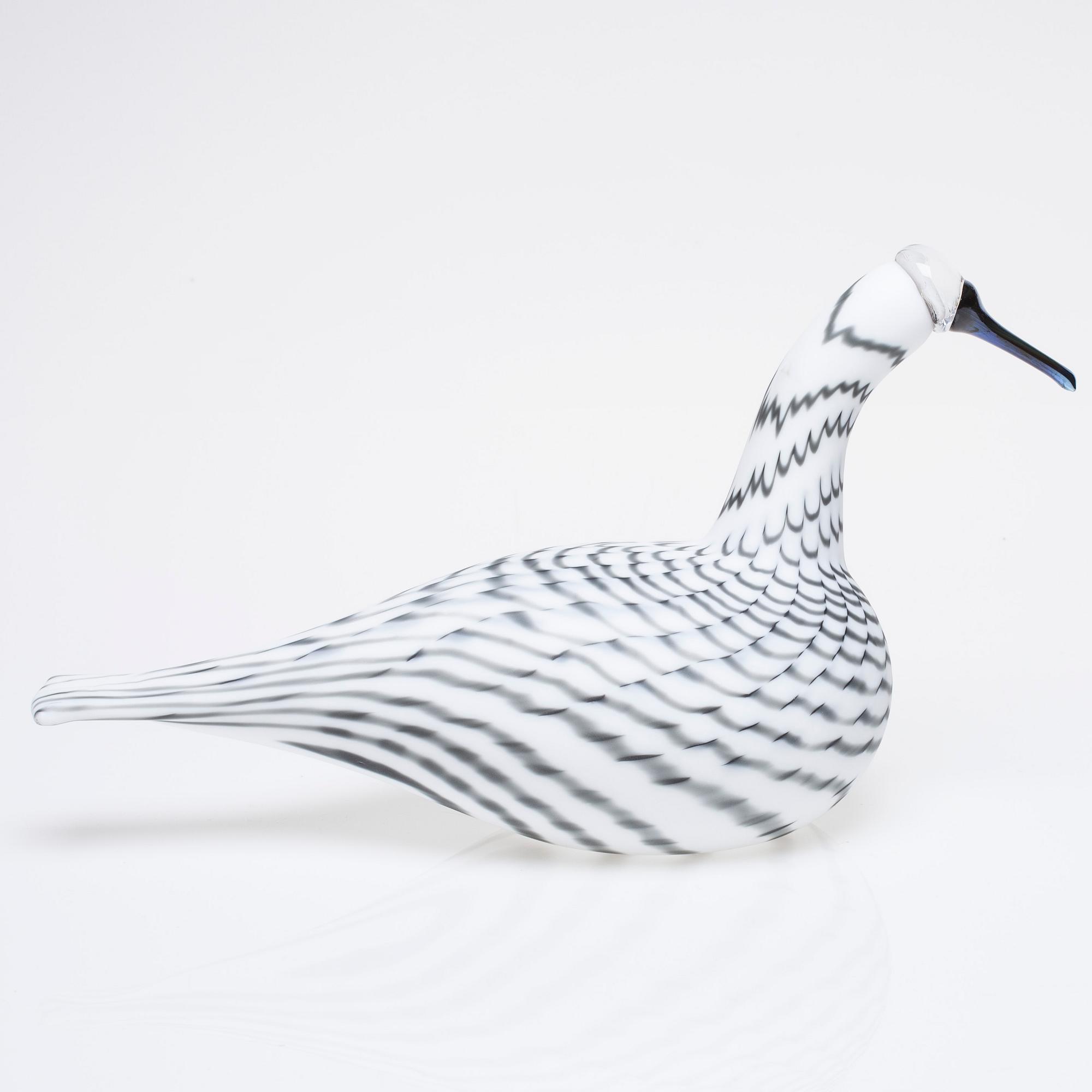 FIGURIN, glas, signerad O. Toikka Nuutajärvi.
