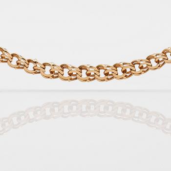 COLLIER, 18K guld, svenska stämplar 1946.
