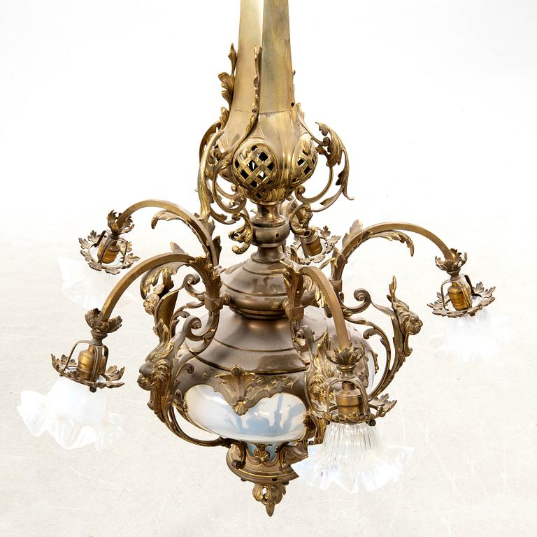 Ceiling lamp Neo-Rococo circa 1900.