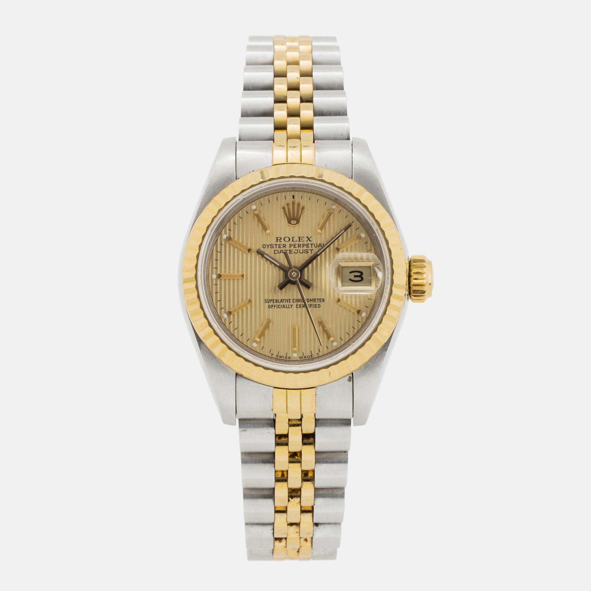 ROLEX, Oyster Perpetual, Datejust, Chronometer, armbandsur, 26 mm.