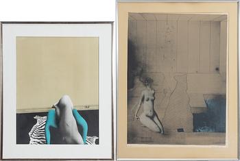 Paul Wunderlich, Utan titel, litografier 2 st.