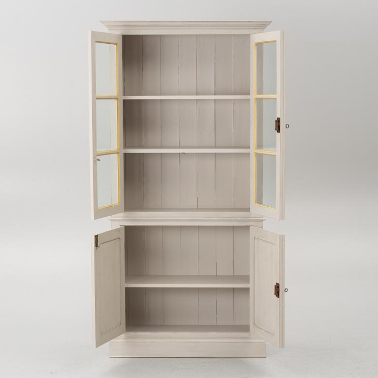 A contemporary display cabinet.