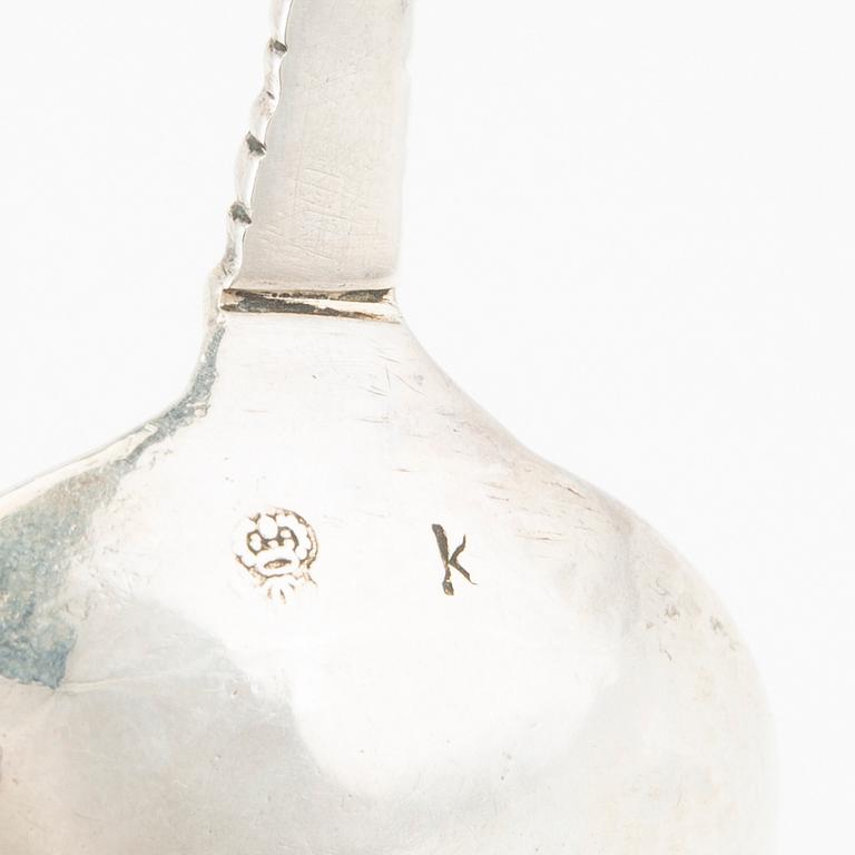 Supsked silver Karlskrona möjligen Benedict Stechau (verksam 1705-1712).