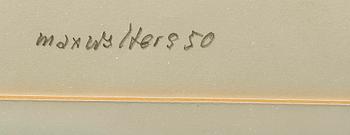 MAX WALTER SVANBERG, litografier, 2 st, sign o dat 50.