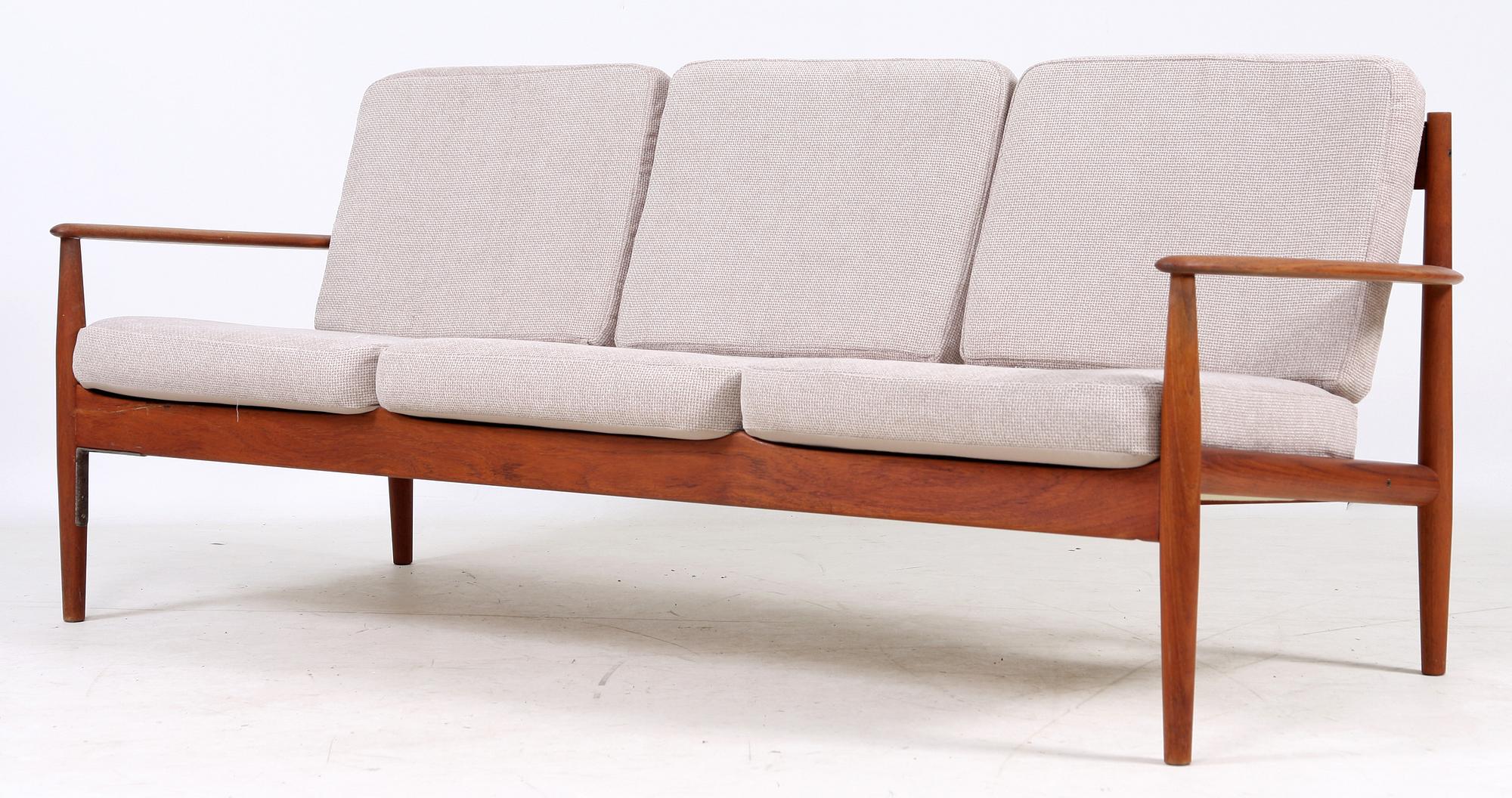 SOFFA samt KARMSTOL, Grete Jalk för France & Son, 1960-tal.