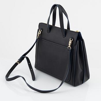 Lanvin a black leather bag.