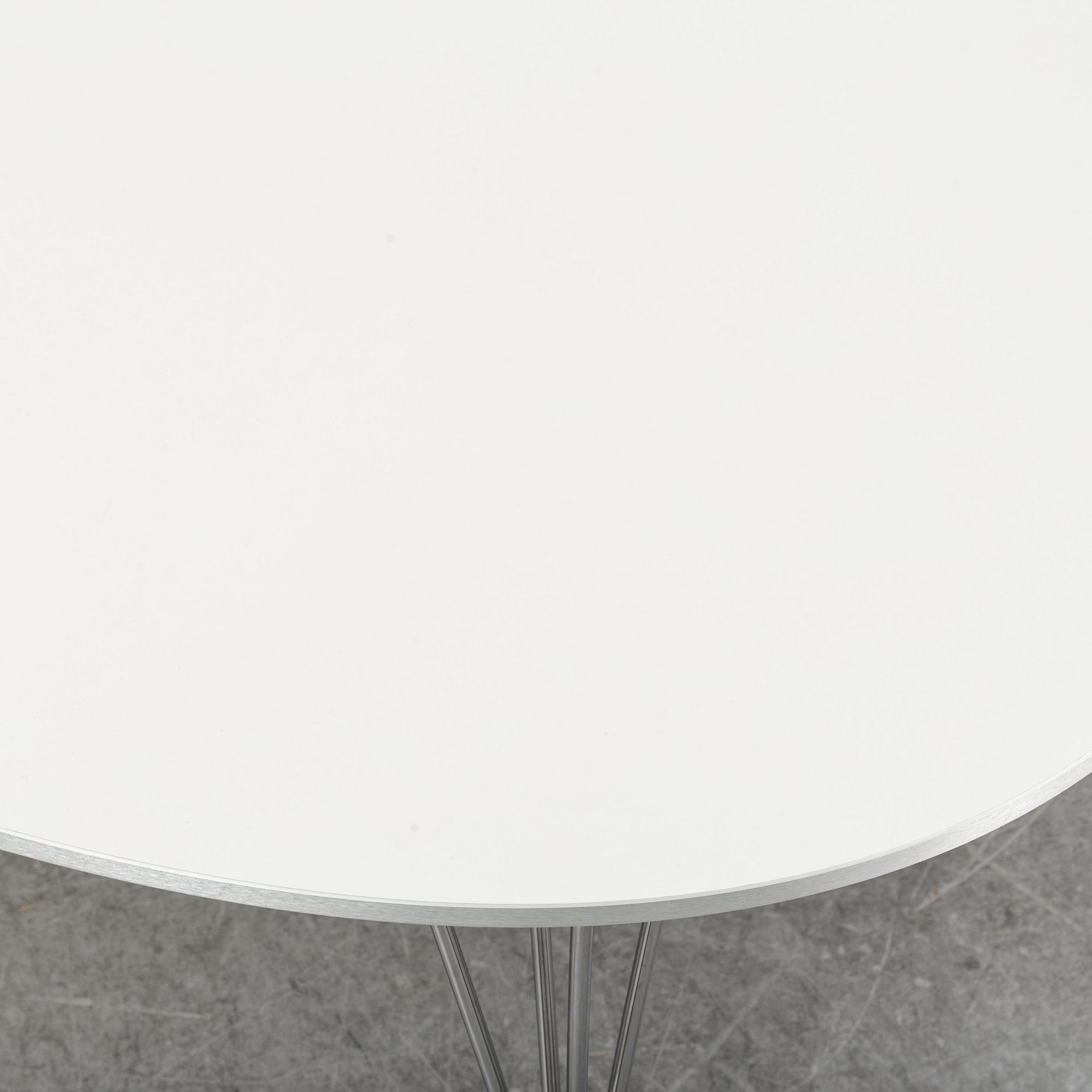 PIET HEIN & BRUNO MATHSSON, a 'Super Elliptical' dining table, Fritz Hansen, Denmark, 2014.