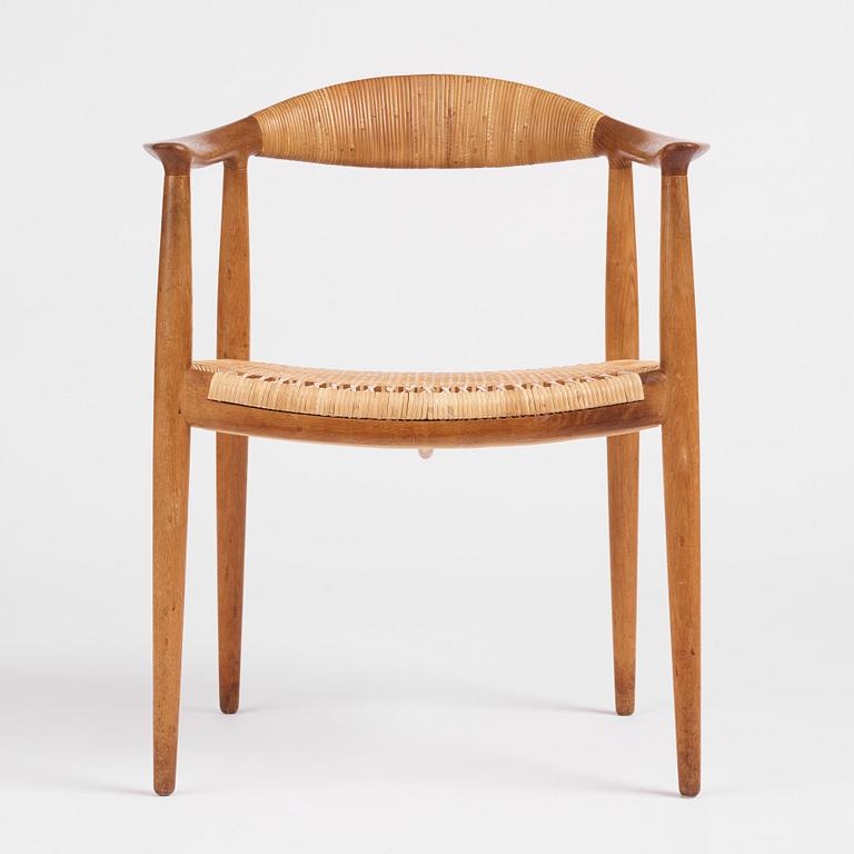 Hans J. Wegner, karmstol, "The Chair" modell "JH 501", Johannes Hansen, Danmark 1950-60-tal.