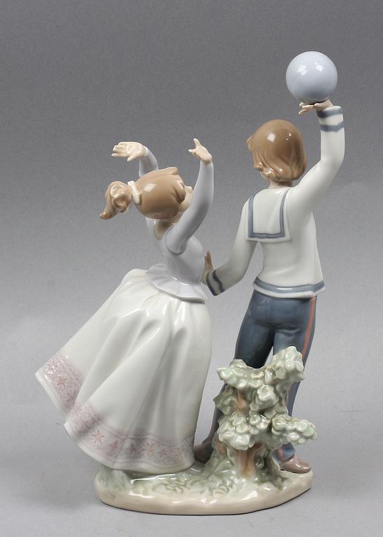 FIGURIN, porslin. Lladro, tillverkningsår 1985-1989.