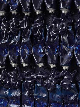 Arman (Armand Pierre Fernandez), "Monochrome Accumulation no. 3003".