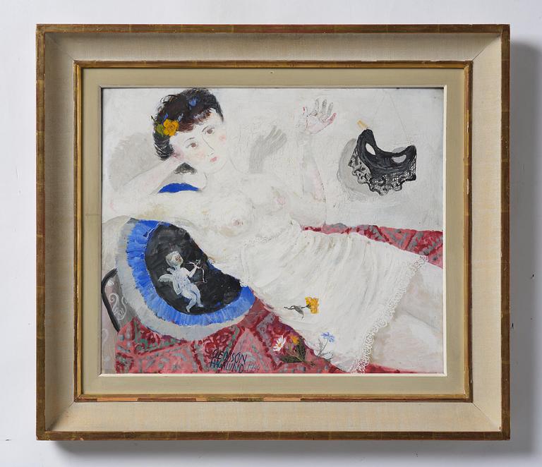 Olle Olsson-Hagalund, "Efter maskeraden".