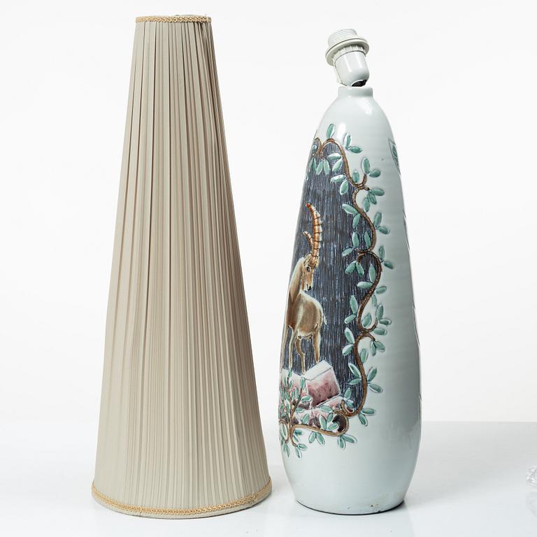 Marian Zawadzki, Golvlampa, Tilgmans Keramik, 1950/60-tal.