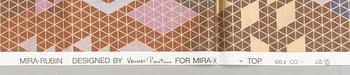 A Mira Rubin fabric of the Diamond Collection for Mira-X, Switzerland 1980s.