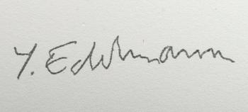 YRJÖ EDELMANN, färglitografi, signerad och numrerad 34/150.
