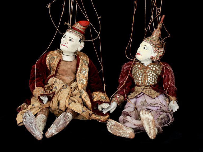 MARIONETTDOCKOR, Thailand, 1900-tal.