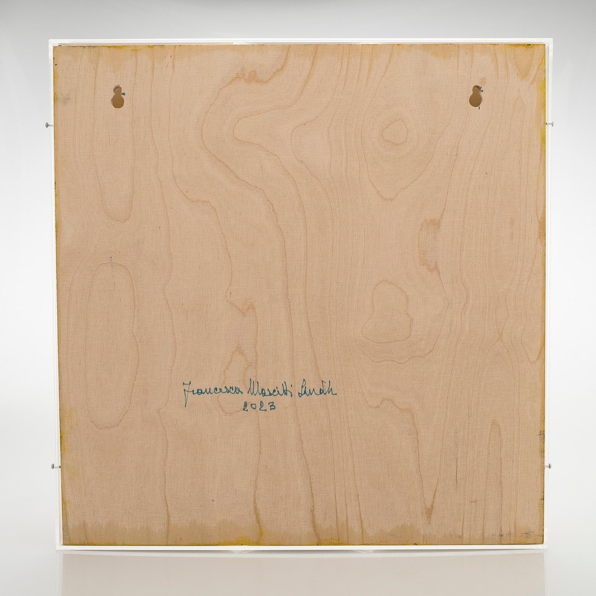 Francesca Mascitti-Lindh, an installation “Luce”, signed Francesca Mascitti Lindh, 2023.