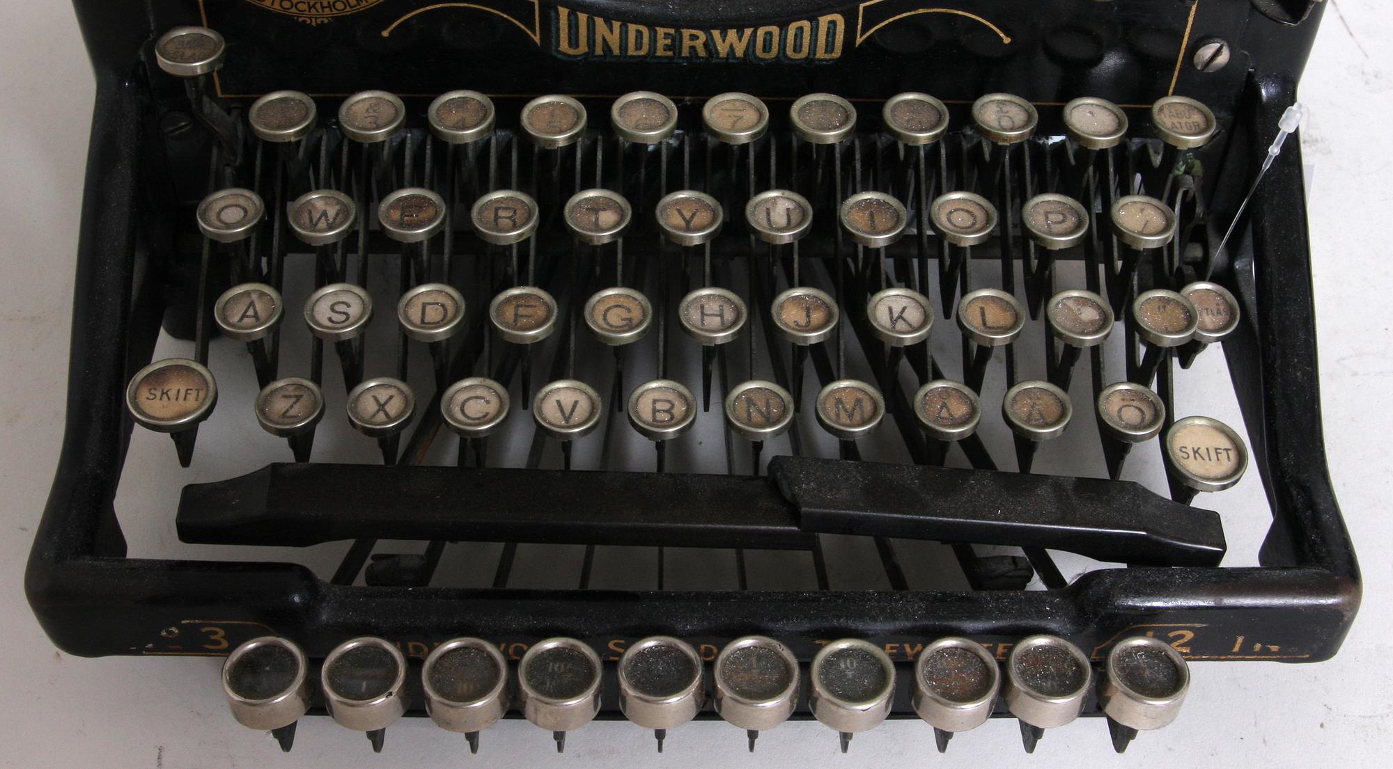 SKRIV- SAMT RÄKNEMASKIN, 1900-tal.