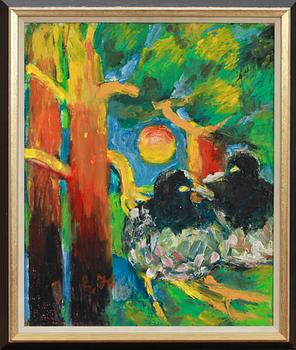 ESTER HENNING, olja på duk, monogramsign.