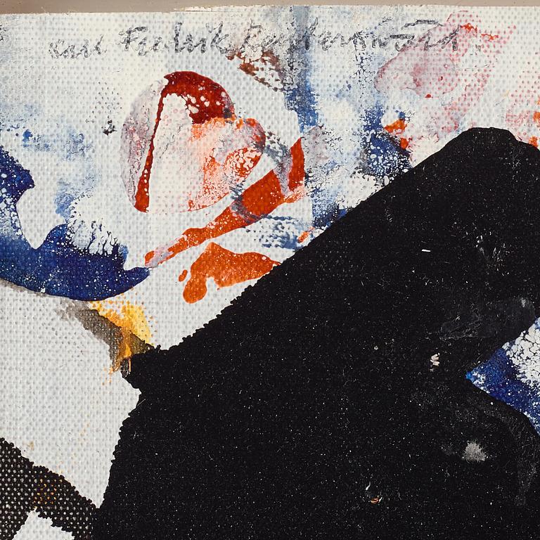 Carl Fredrik Reuterswärd, olja på duk, signerad och daterad 1960.