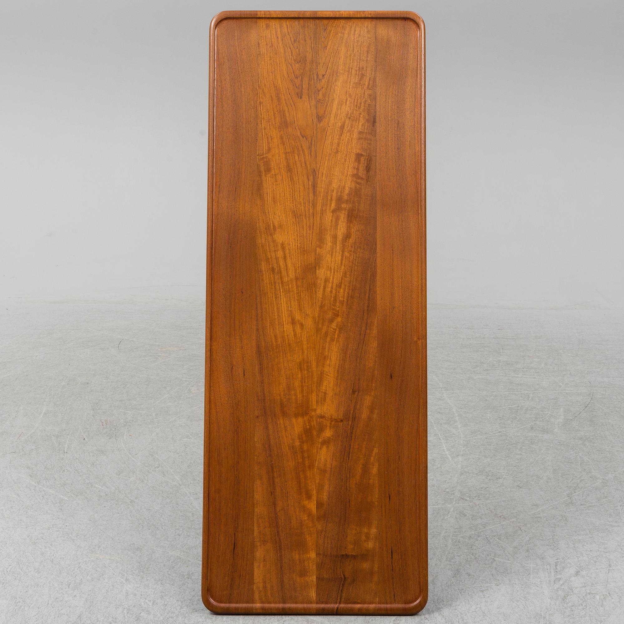 HANS J WEGNER, a teak and oak, 'AT11' coffee table, Andreas Tuck, Denmark.