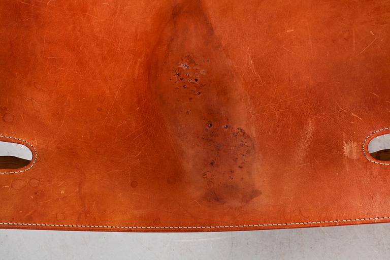 FÅTÖLJER, ett par, "Spanska stolen", Borge Mogensen, 1900-talets fjärde kvartal.