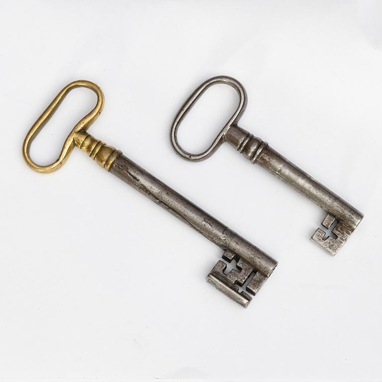 A Baroque cabinet, 18th Century.