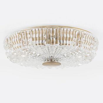 Carl Fagerlund, taklampa, Orrefors, 1960/70-tal.