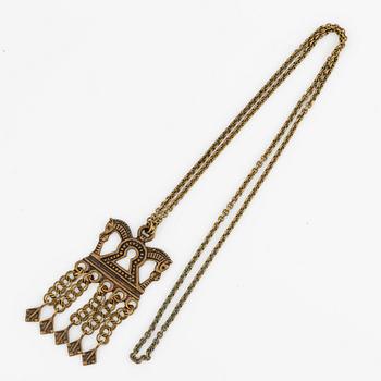 Pentti Sarpaneva, Kalevala Koru, necklace, bronze.