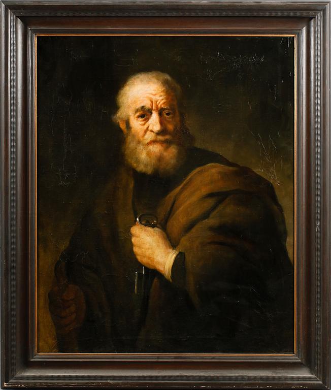ERIK SCHMIDT 1925-, kopia efter Rembrandt, olja på duk, signerad och daterad 1955.